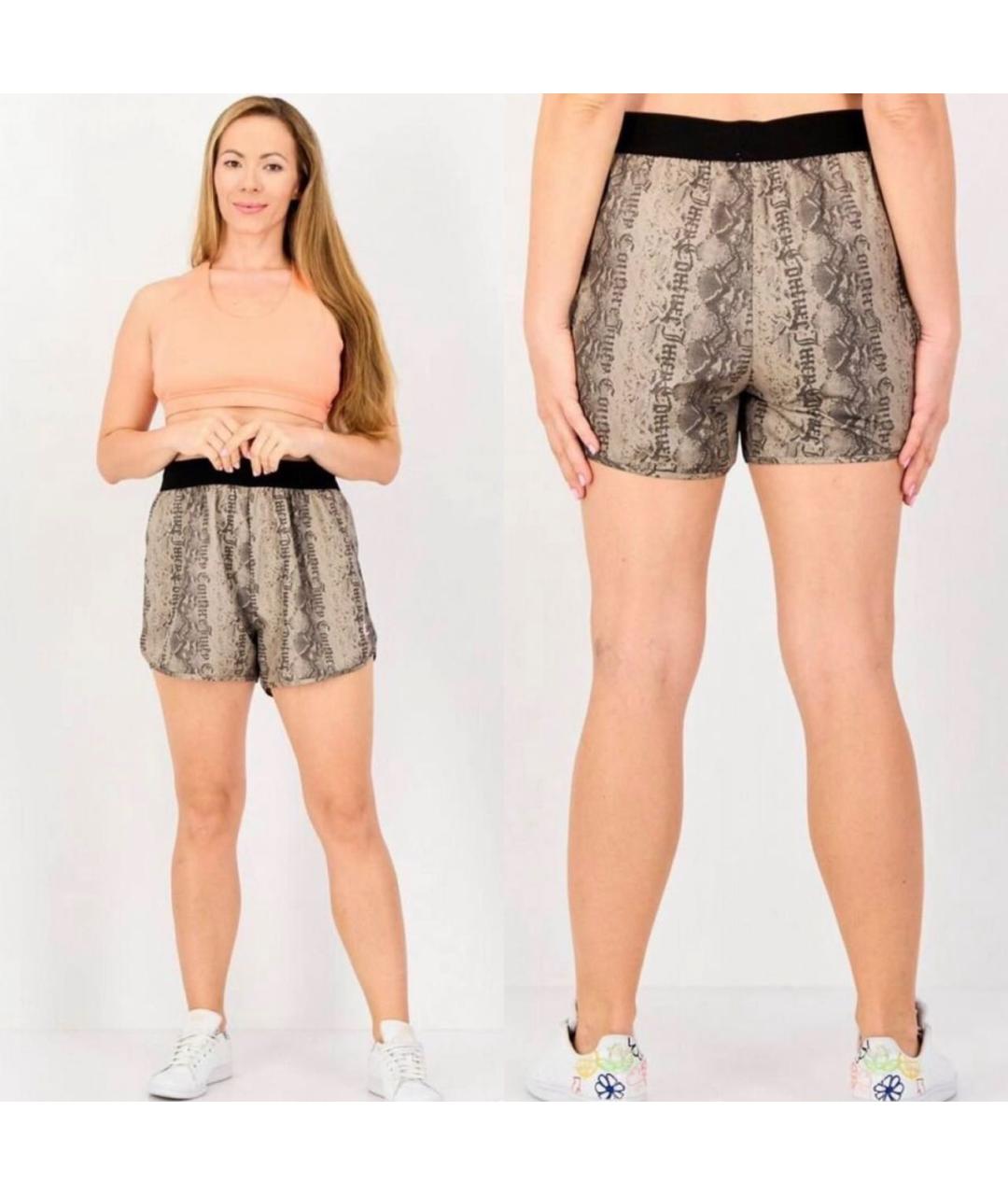 JUICY COUTURE Мульти полиэстеровые шорты, фото 8