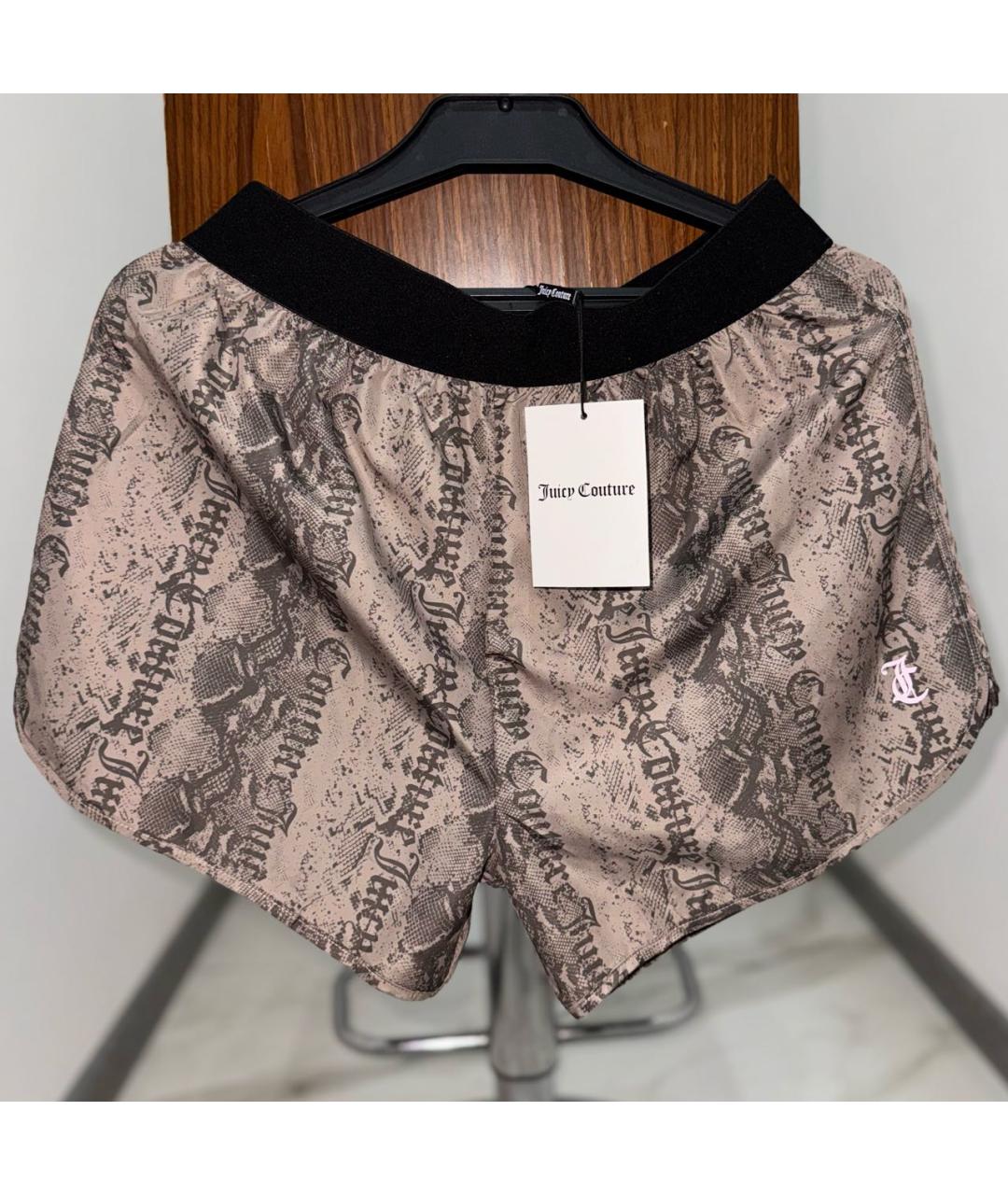 JUICY COUTURE Мульти полиэстеровые шорты, фото 3
