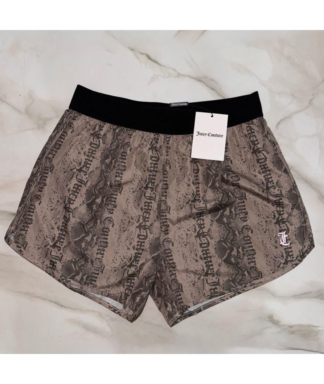 JUICY COUTURE Мульти полиэстеровые шорты, фото 9