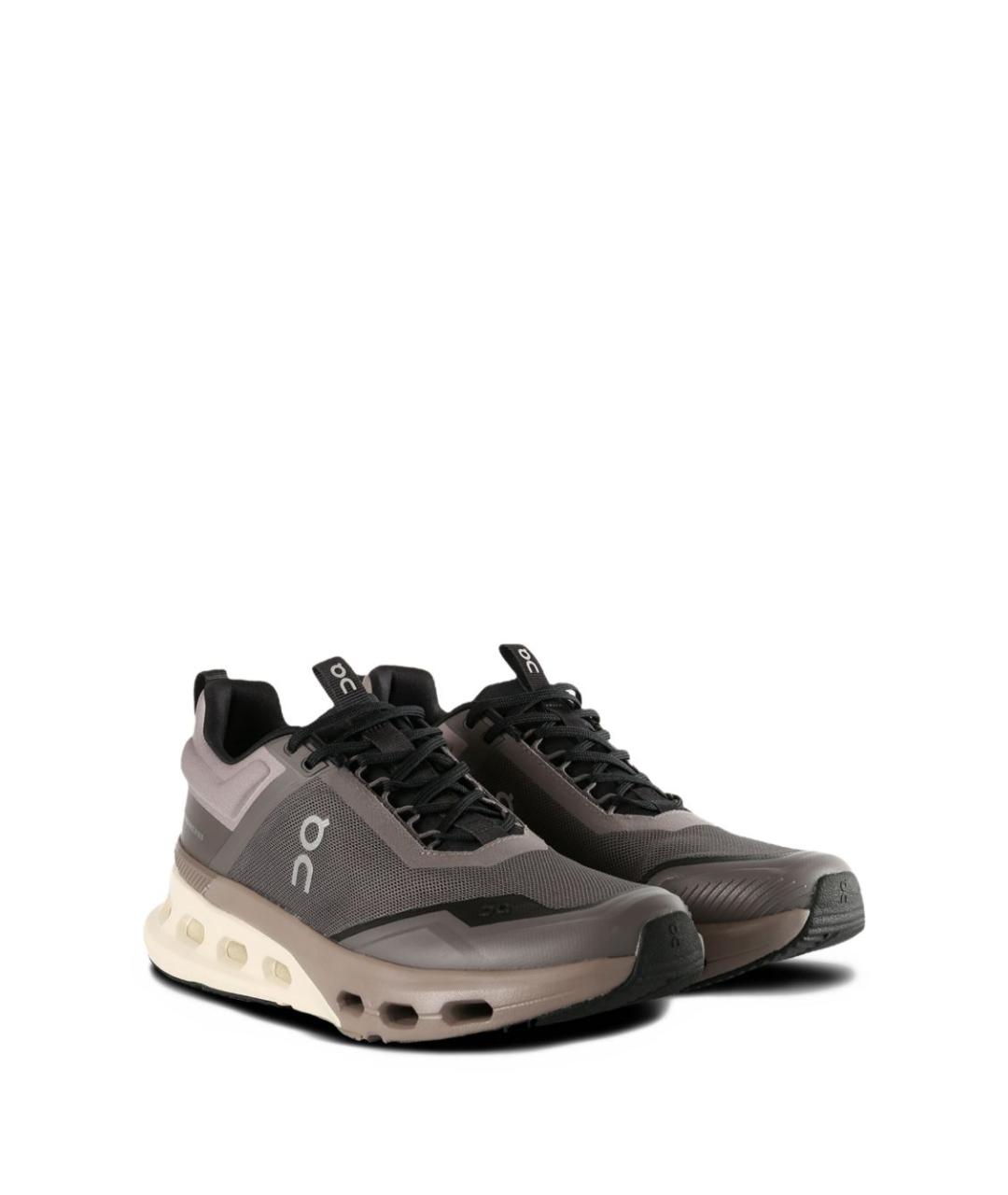 ON Черные синтетические низкие кроссовки / кеды, фото 3