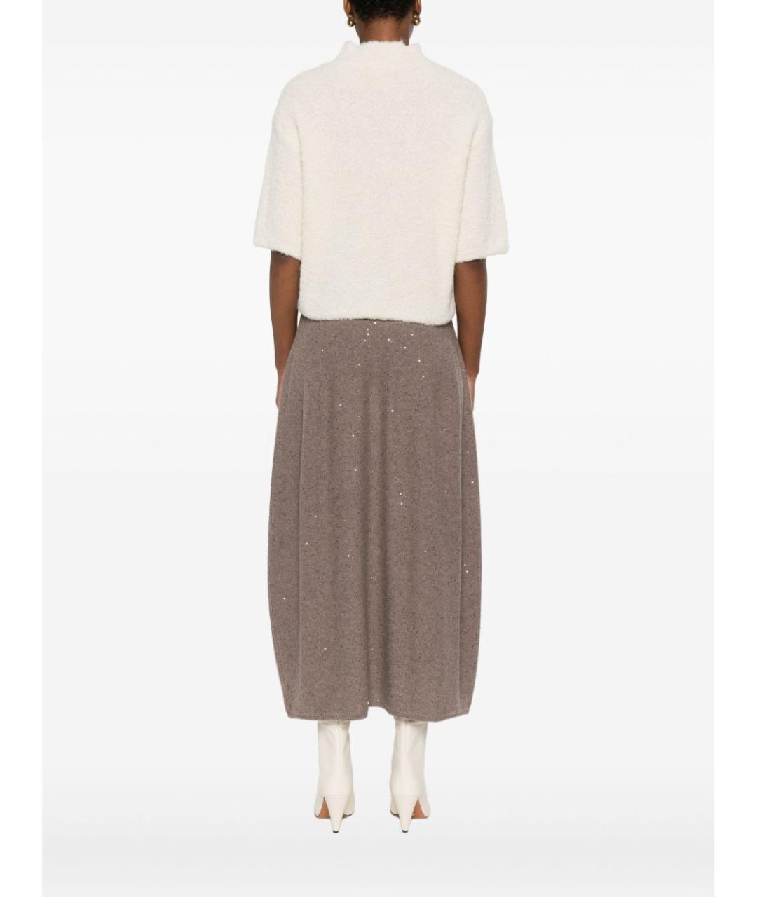 ANTONELLI FIRENZE Бежевый полиамидовый джемпер / свитер, фото 2