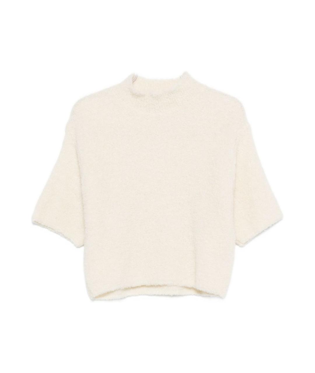 ANTONELLI FIRENZE Бежевый полиамидовый джемпер / свитер, фото 1