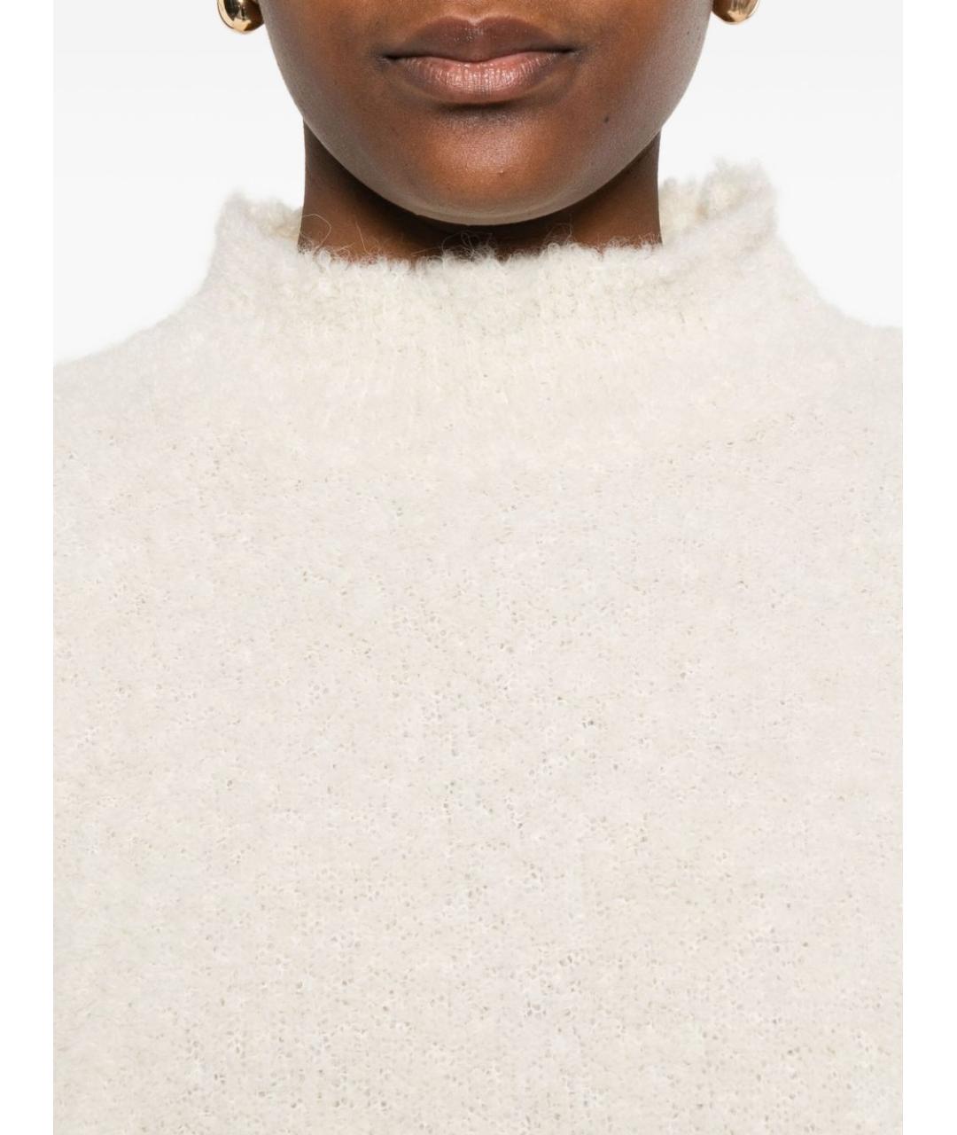 ANTONELLI FIRENZE Бежевый полиамидовый джемпер / свитер, фото 3