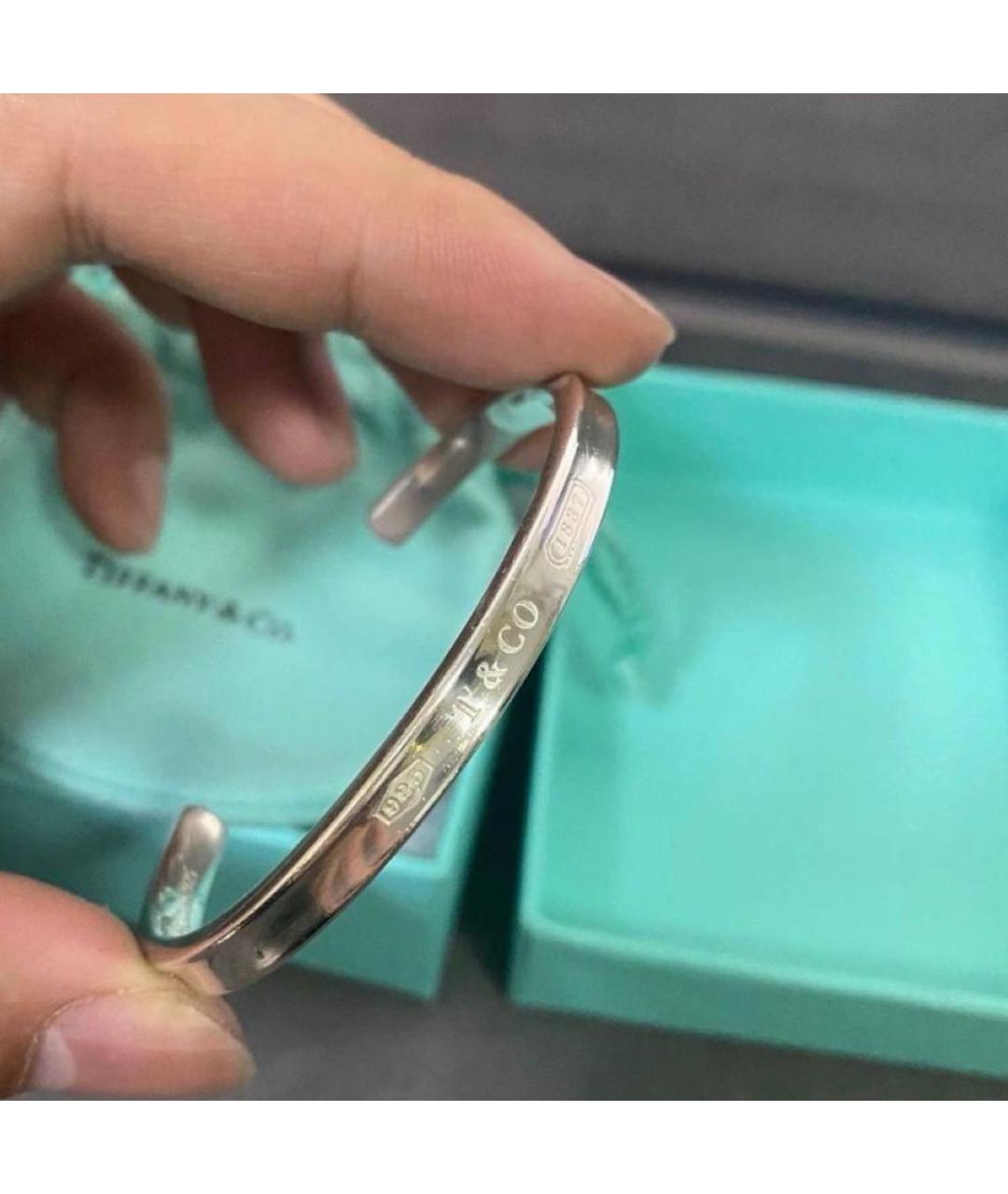 TIFFANY&CO Серебрянный серебряный браслет, фото 7