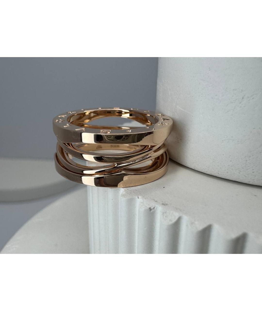 BVLGARI Золотое кольцо из розового золота, фото 5