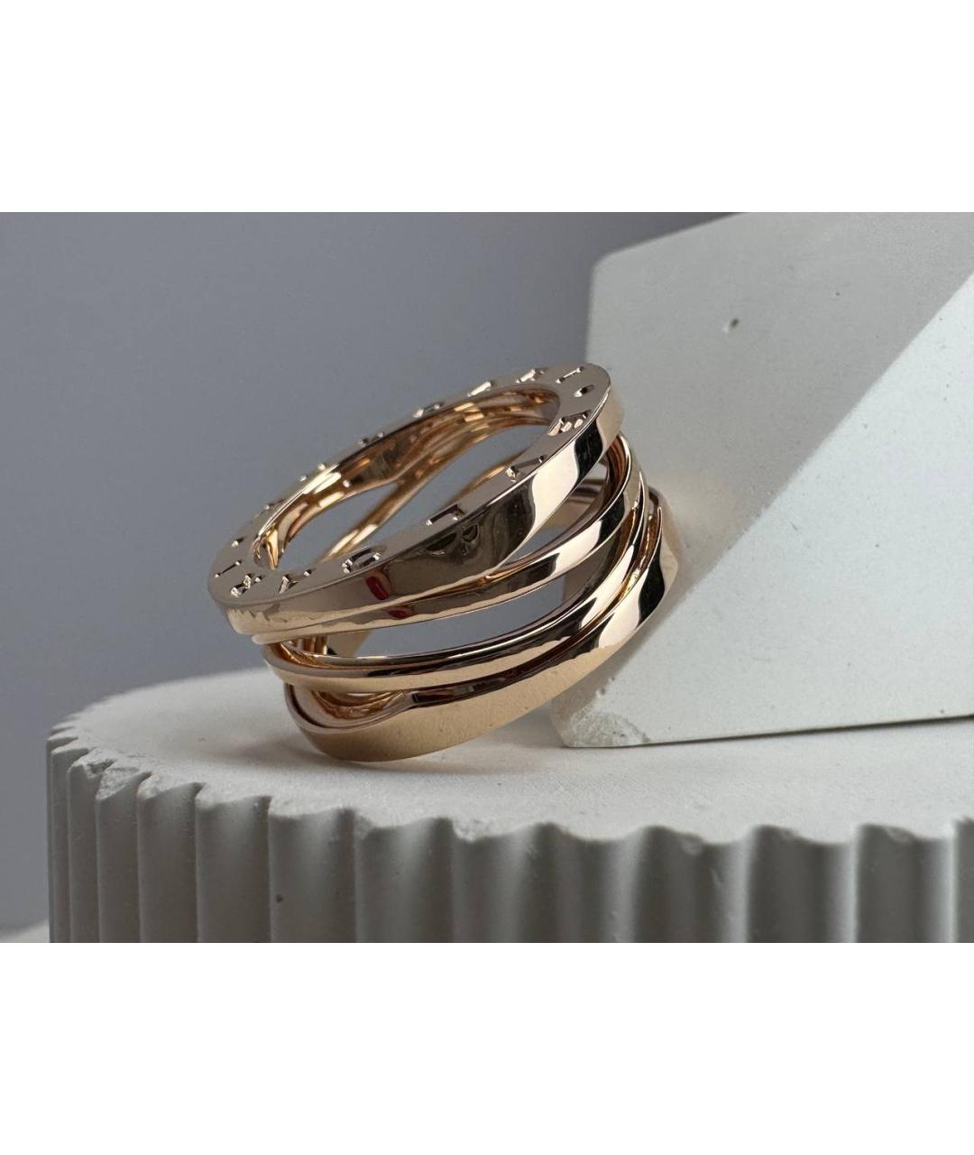 BVLGARI Золотое кольцо из розового золота, фото 3