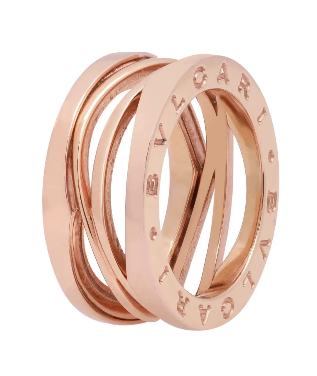 BVLGARI Золотое кольцо из розового золота, фото 1
