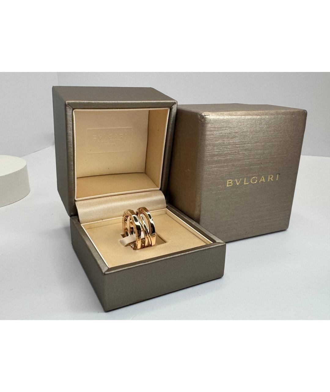 BVLGARI Золотое кольцо из розового золота, фото 2