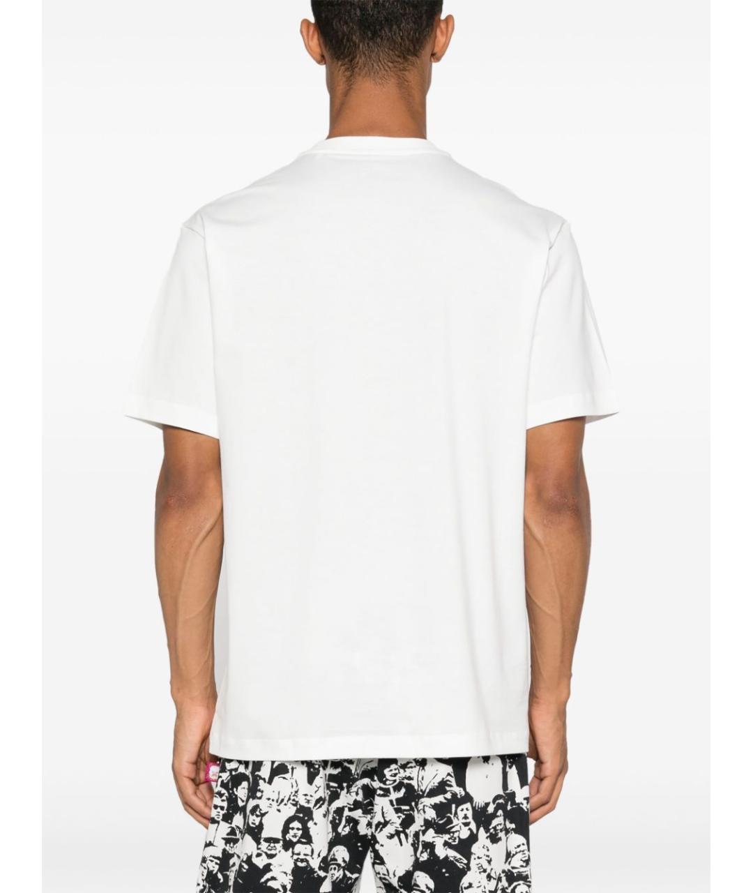 Y-3 Белая хлопковая футболка, фото 4