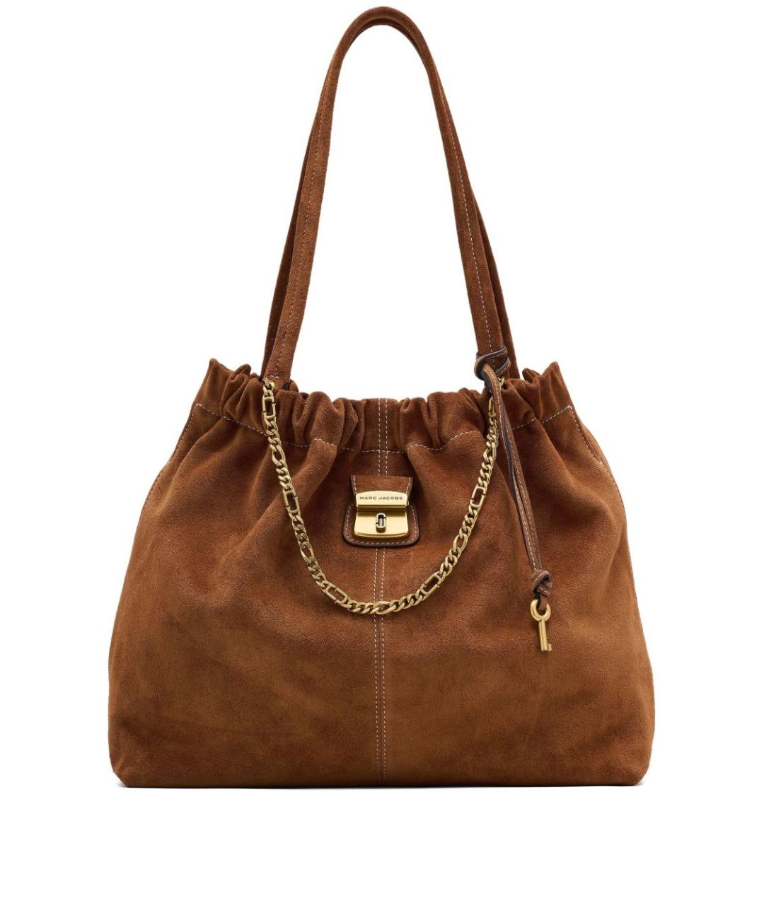 MARC JACOBS Оранжевая кожаная сумка тоут, фото 1