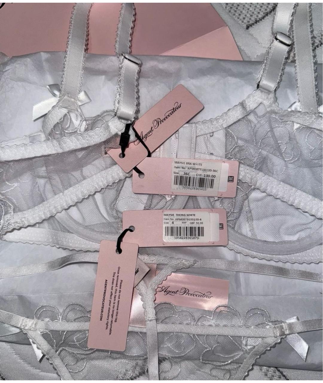 AGENT PROVOCATEUR Белый комплекты, фото 4