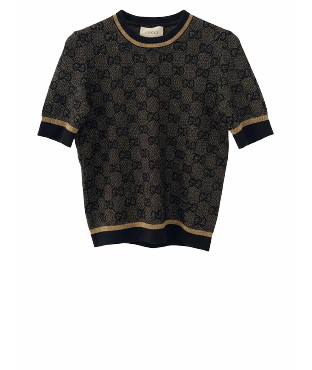 GUCCI Черный шерстяной костюм с юбками, фото 1