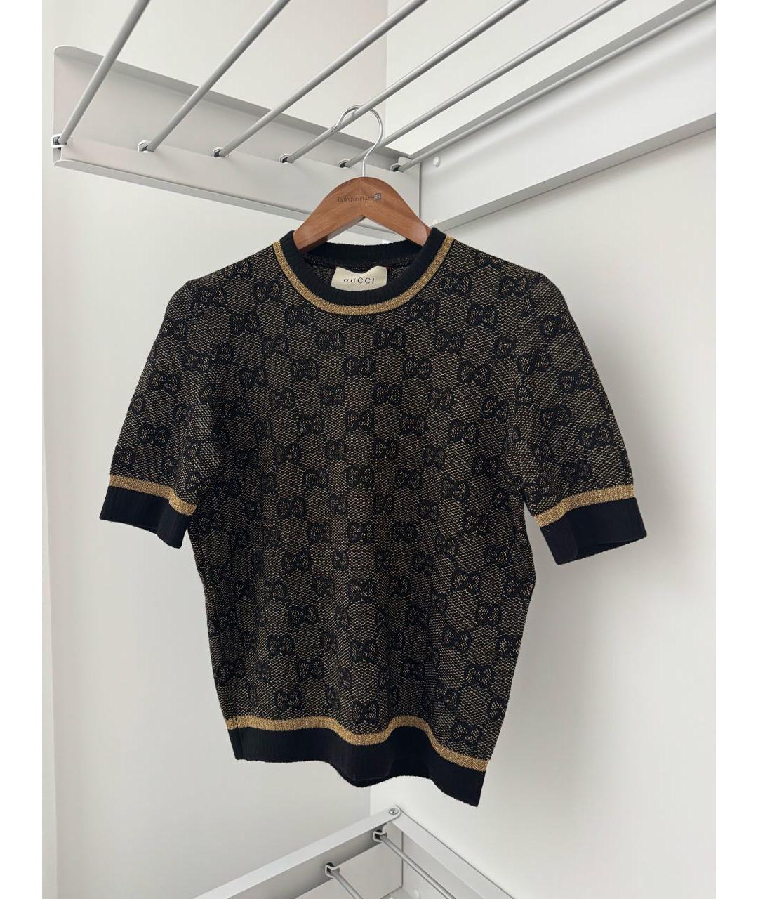 GUCCI Черный шерстяной костюм с юбками, фото 8