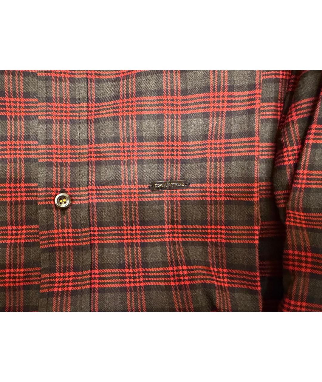 DSQUARED2 Хлопковая кэжуал рубашка, фото 3