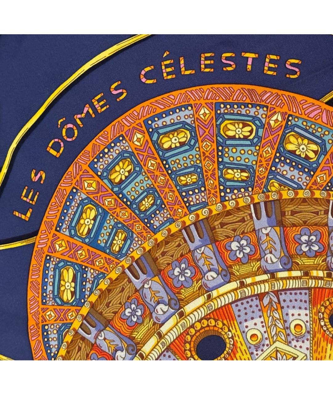 HERMES Мульти шелковый платок, фото 3