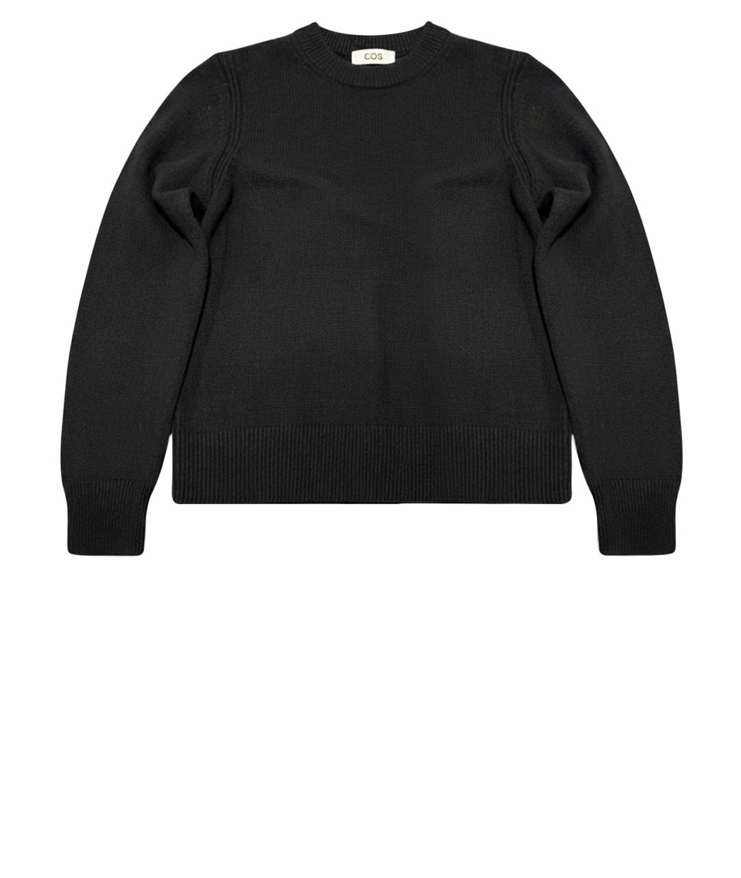 COS Черный кашемировый джемпер / свитер, фото 7