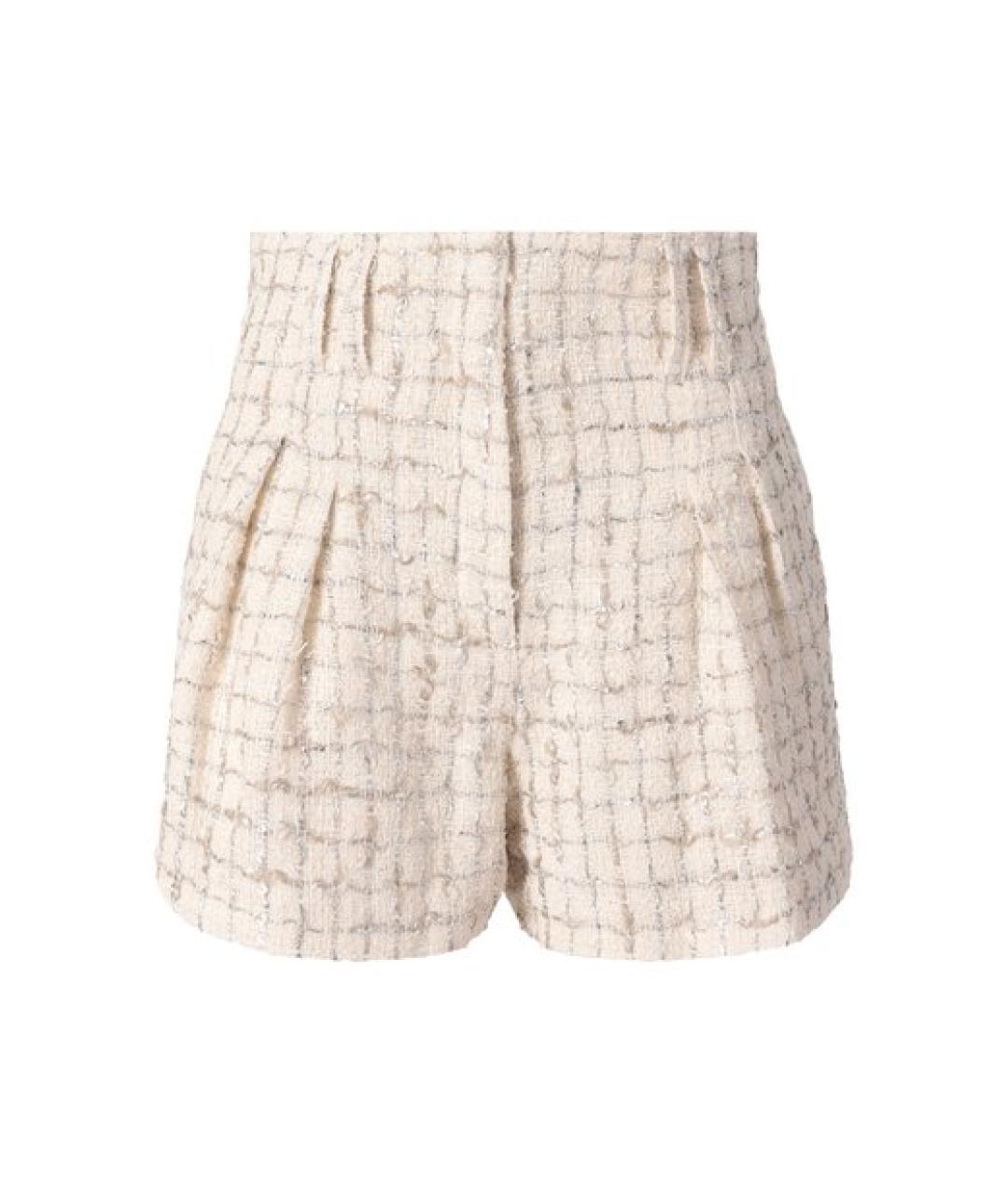 IRO Бежевые хлопковые шорты, фото 1