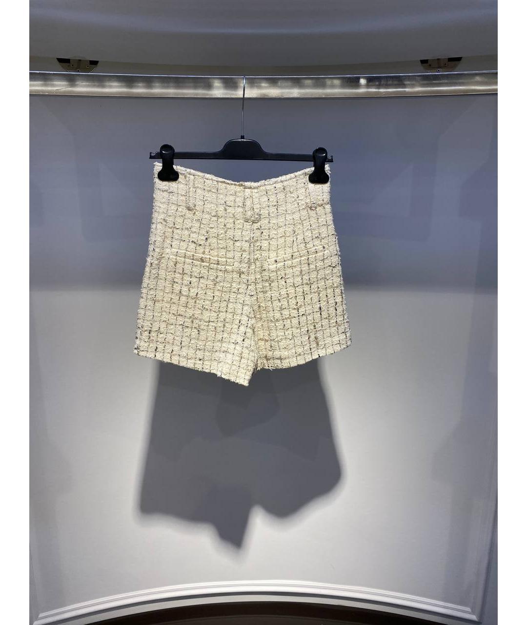 IRO Бежевые хлопковые шорты, фото 4