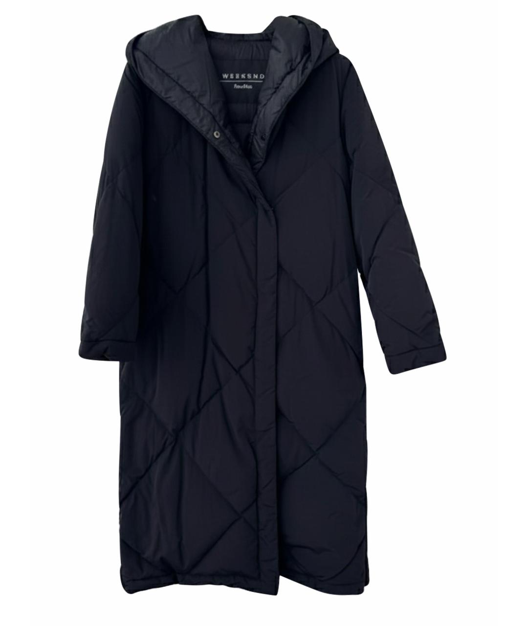 WEEKEND MAX MARA Черный пуховик, фото 1