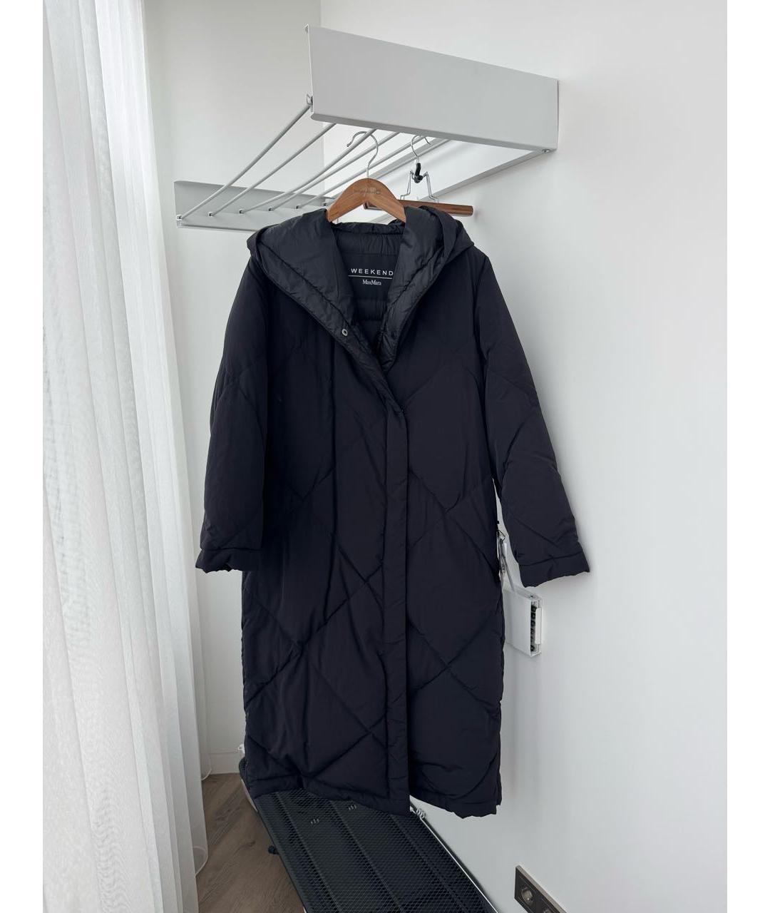 WEEKEND MAX MARA Черный пуховик, фото 9