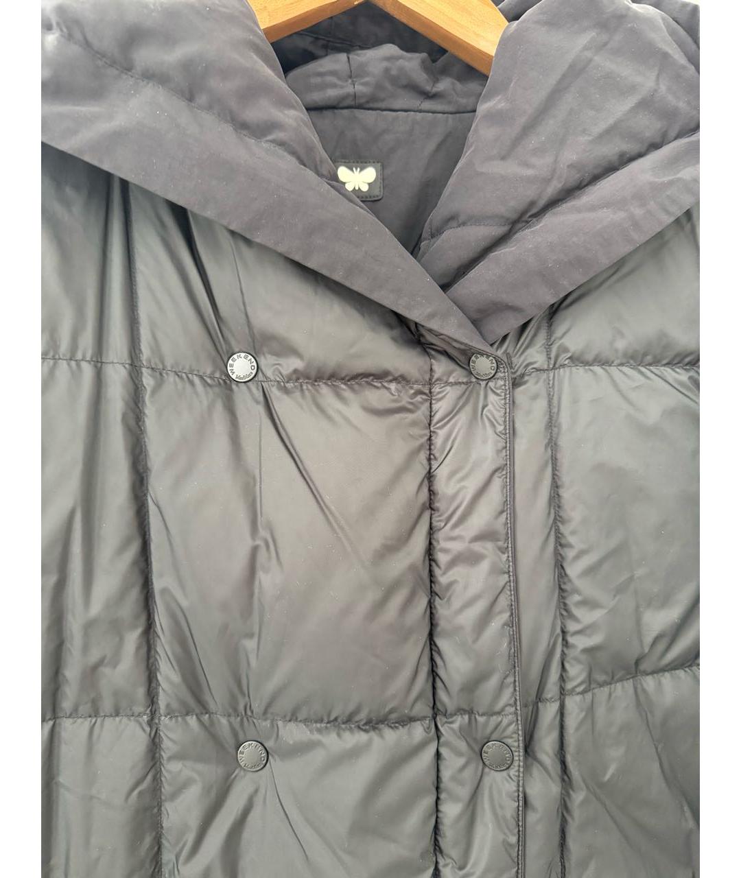 WEEKEND MAX MARA Черный пуховик, фото 6