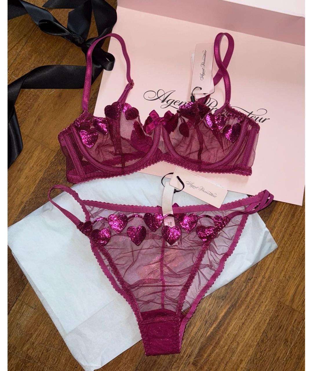 AGENT PROVOCATEUR Фуксия комплекты, фото 5