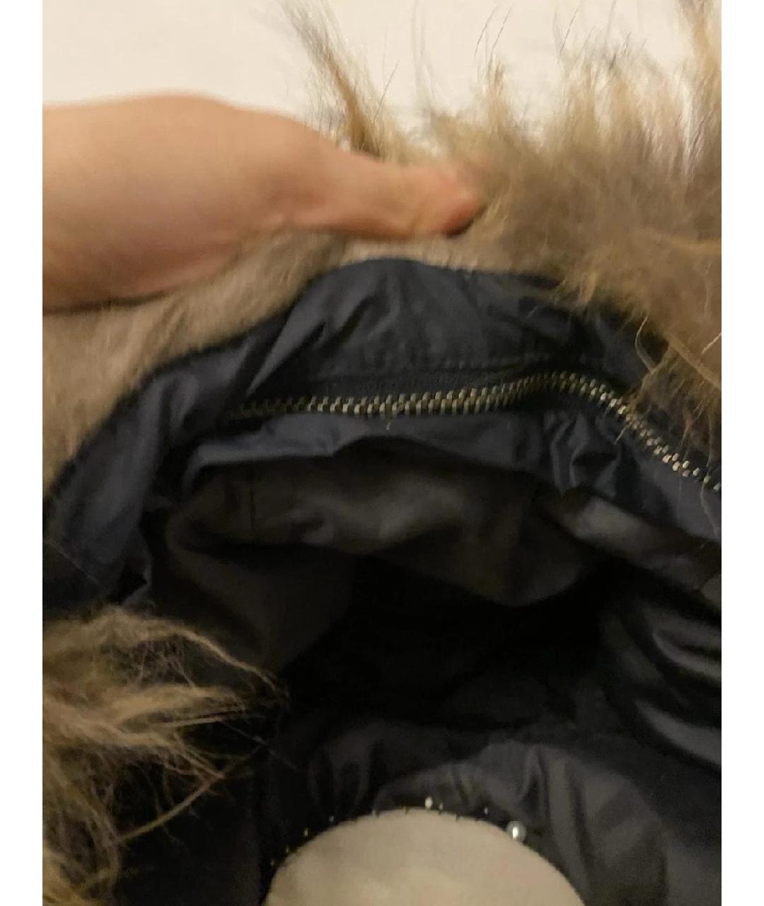 CALVIN KLEIN Черный пуховик, фото 7