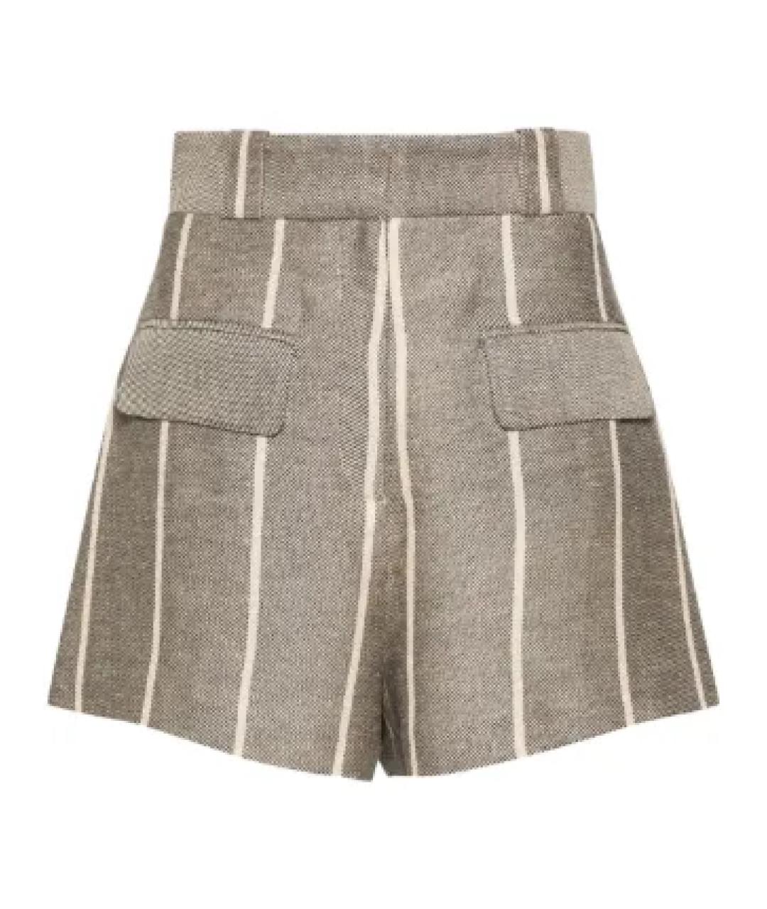 IRO Серые хлопковые шорты, фото 1
