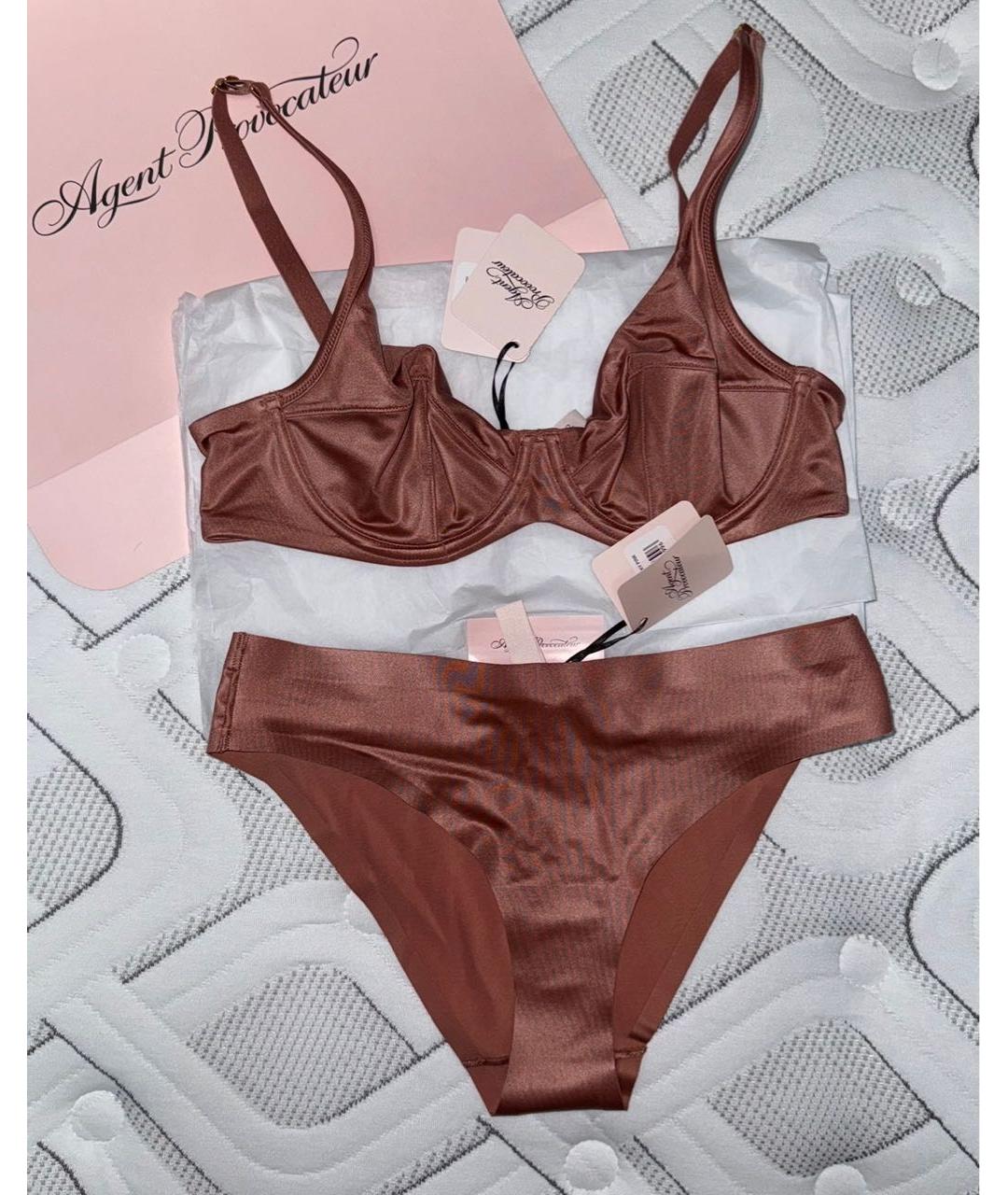 AGENT PROVOCATEUR Коричневый комплекты, фото 6