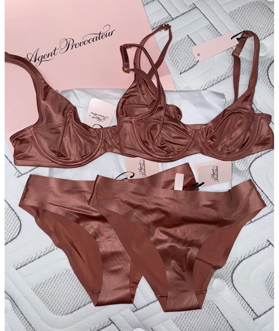 AGENT PROVOCATEUR Коричневый комплекты, фото 4
