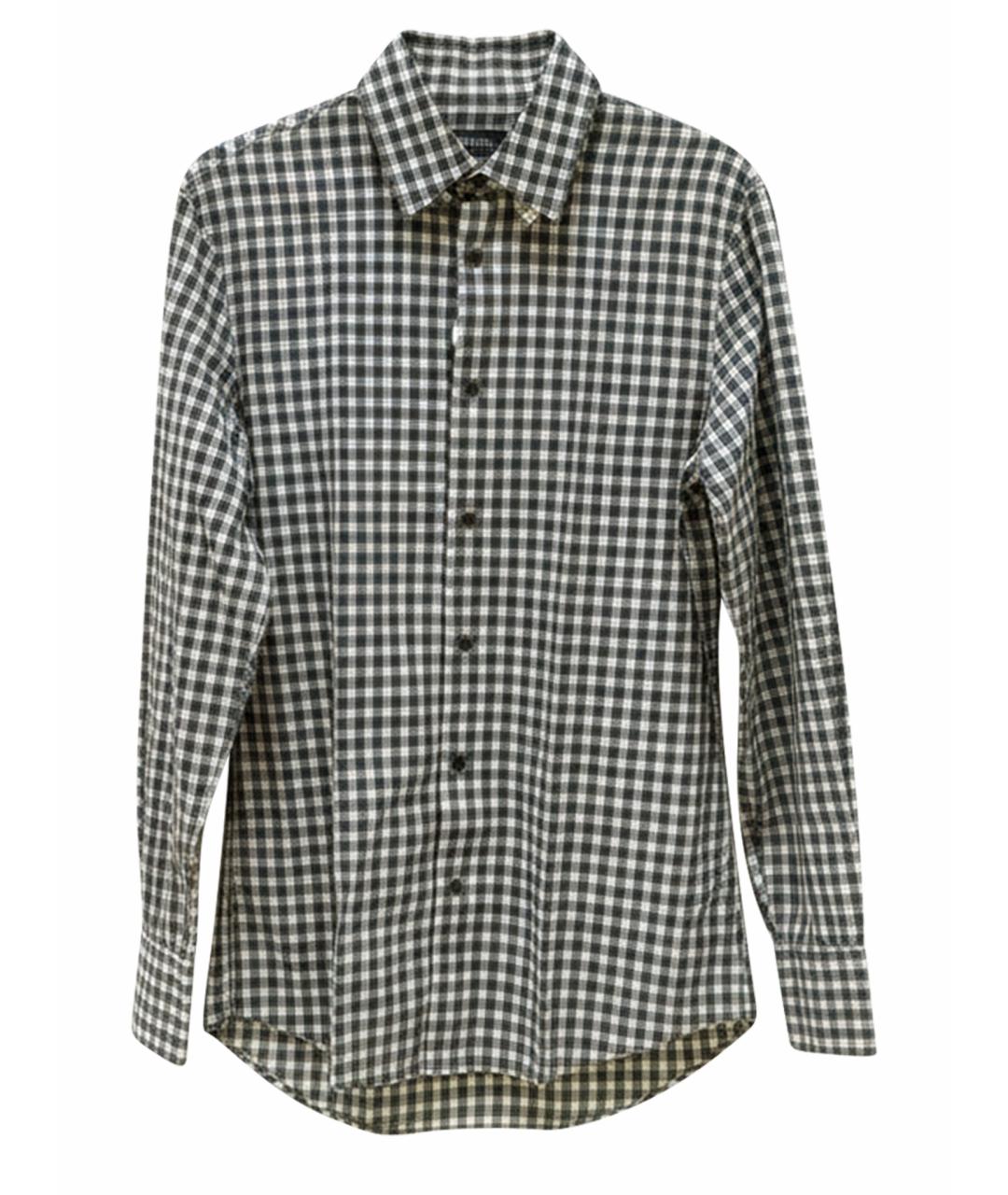 DSQUARED2 Голубая хлопковая кэжуал рубашка, фото 1