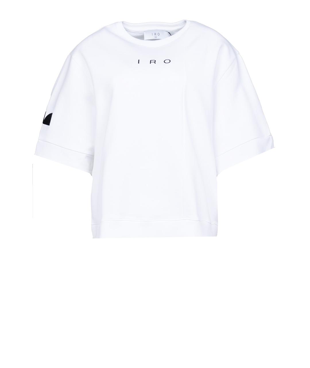 IRO Белая хлопковая футболка, фото 1