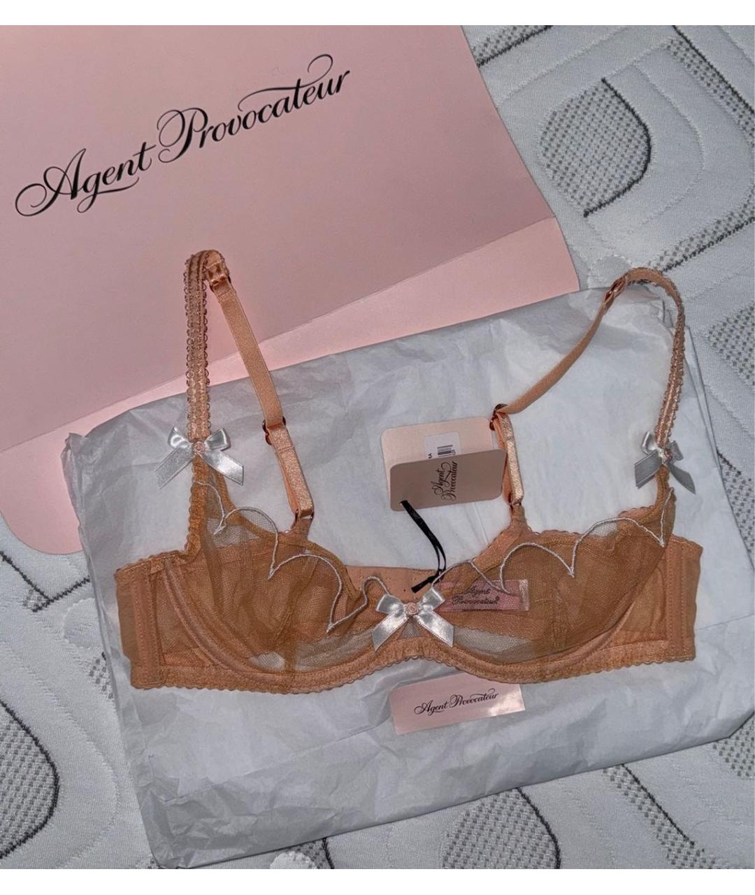 AGENT PROVOCATEUR Бежевый бюстгалтеры, фото 4