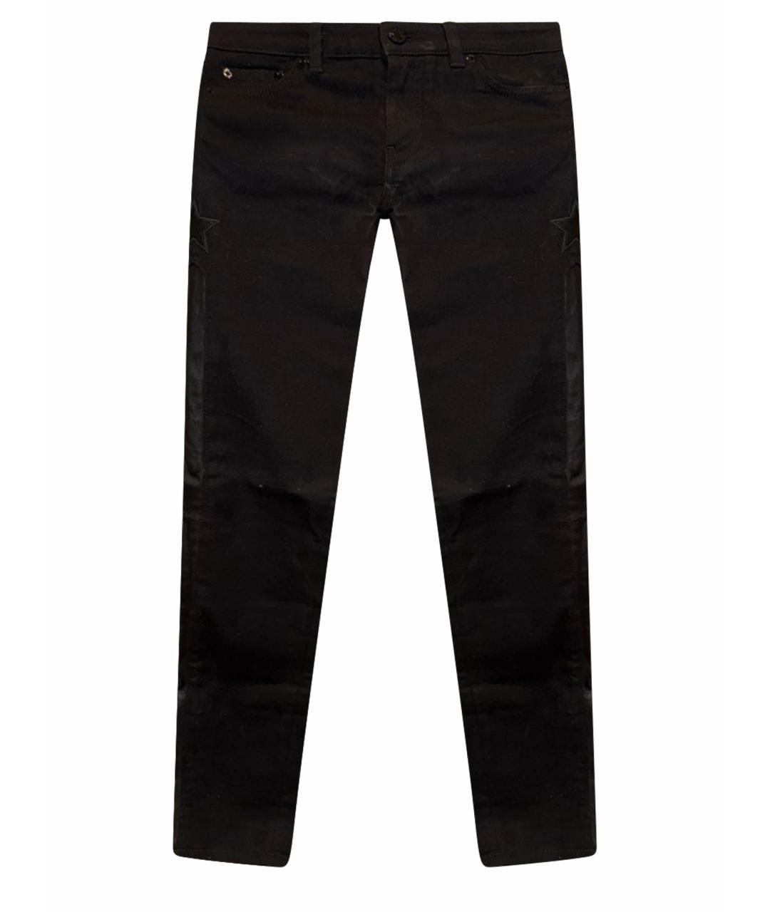 GIVENCHY Черные хлопковые джинсы слим, фото 1