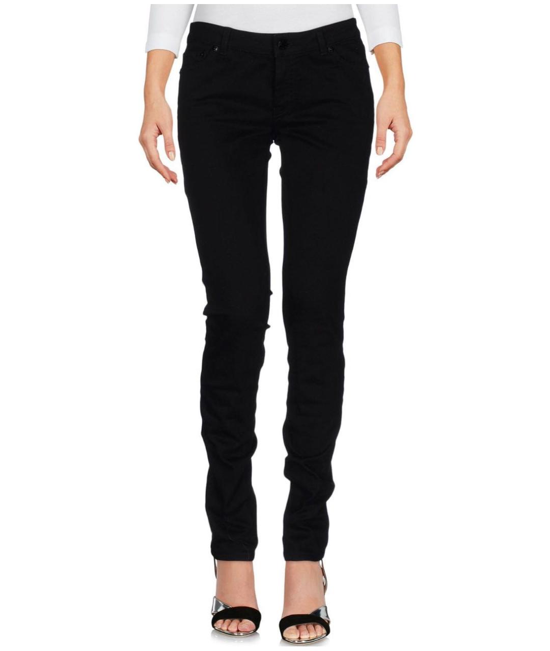 GIVENCHY Черные хлопковые джинсы слим, фото 2