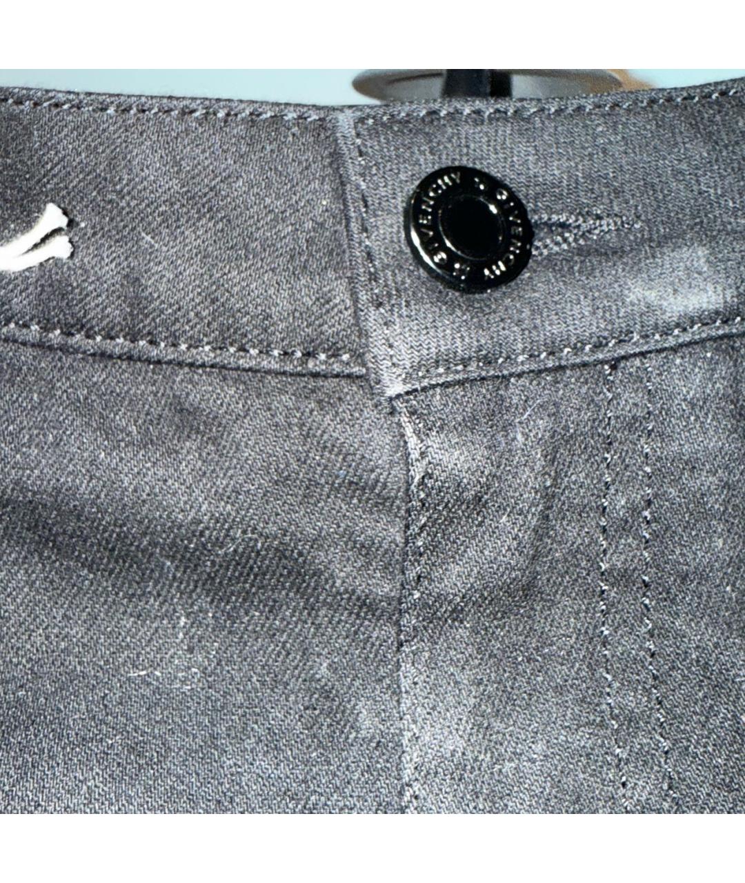 GIVENCHY Черные хлопковые джинсы слим, фото 6