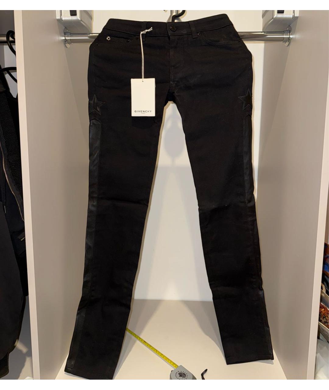 GIVENCHY Черные хлопковые джинсы слим, фото 8