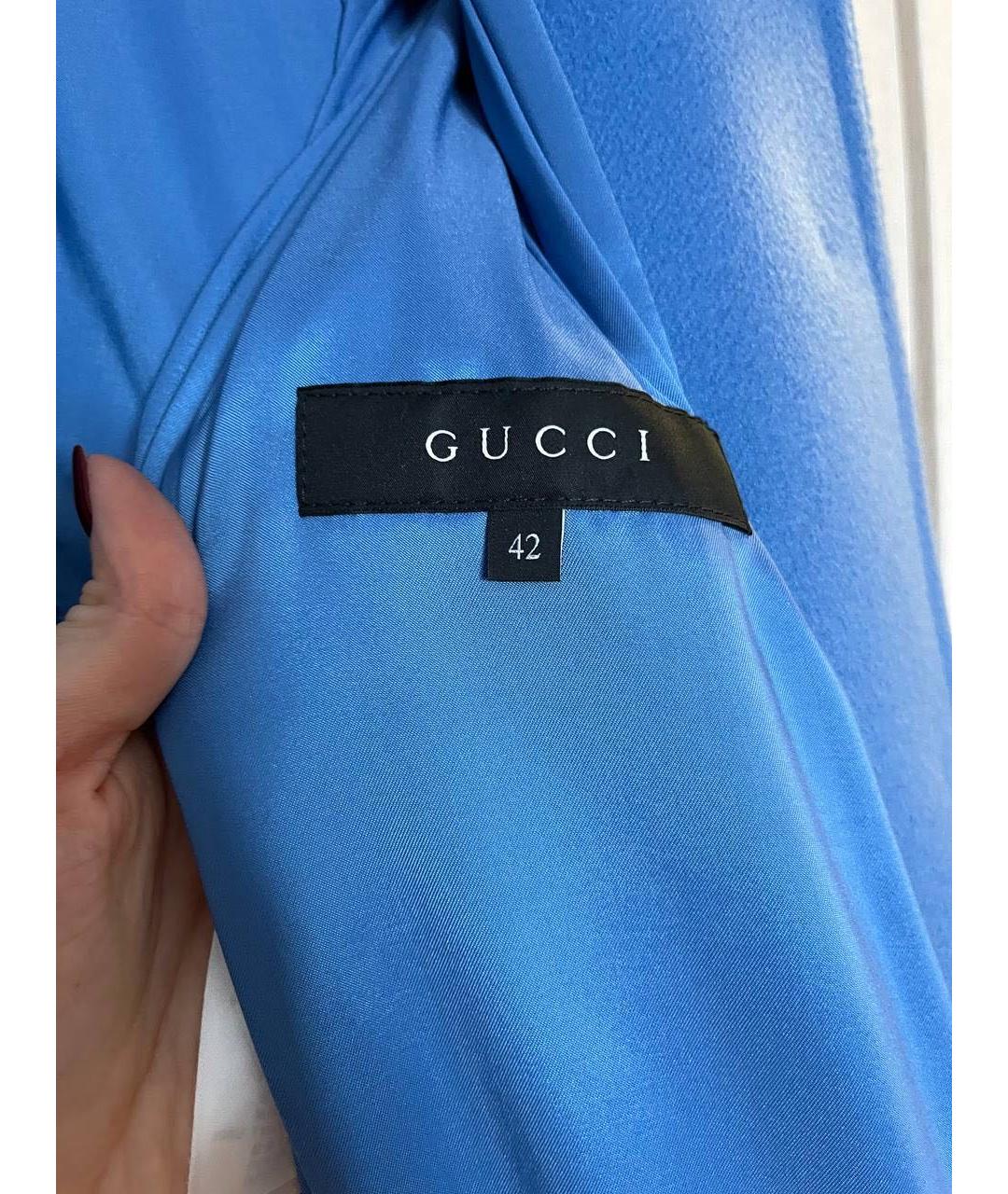 GUCCI Синее пальто, фото 7