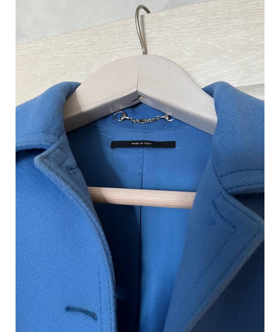 GUCCI Синее пальто, фото 3