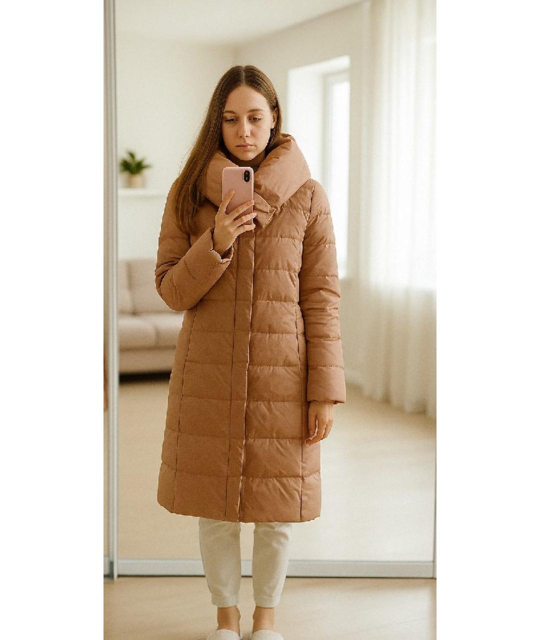 CALVIN KLEIN Розовый полиэстеровый пуховик, фото 3