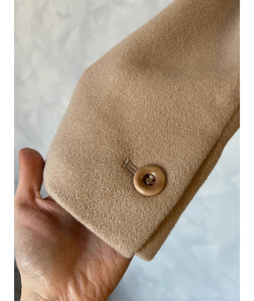 'S MAX MARA Бежевое пальто, фото 7