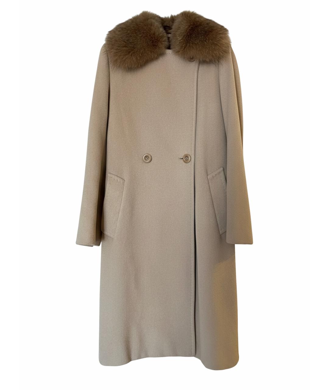 'S MAX MARA Бежевое пальто, фото 1