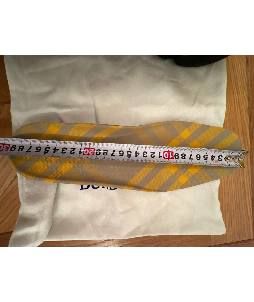 BURBERRY Мульти текстильные высокие ботинки, фото 8