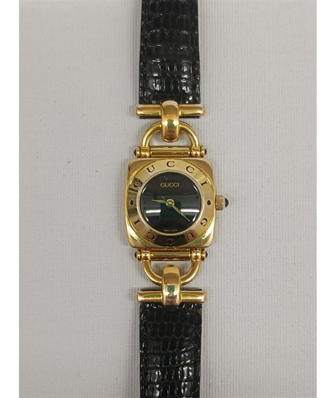 GUCCI Золотые металлические часы, фото 10
