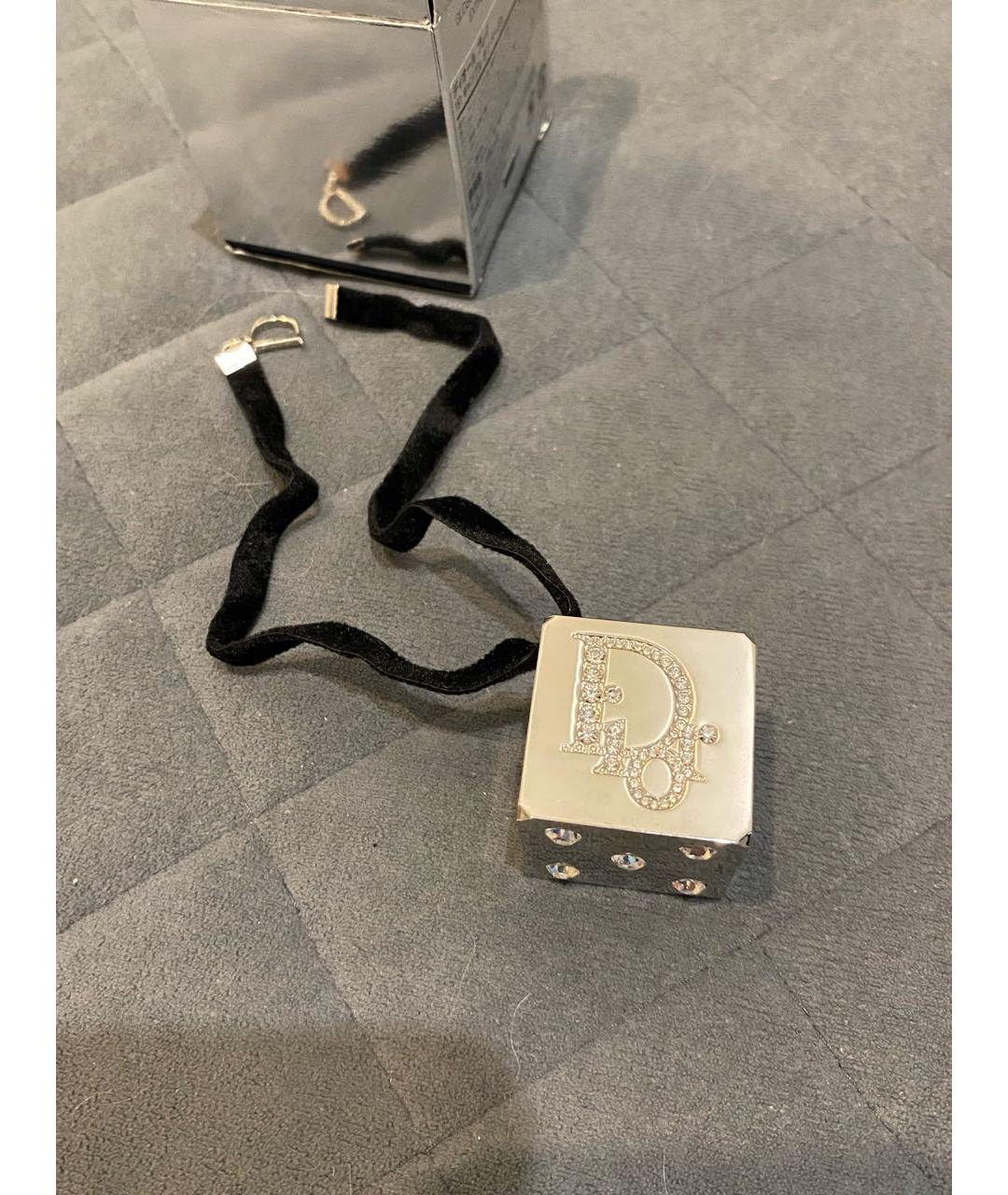 CHRISTIAN DIOR Серебрянный брелок, фото 5