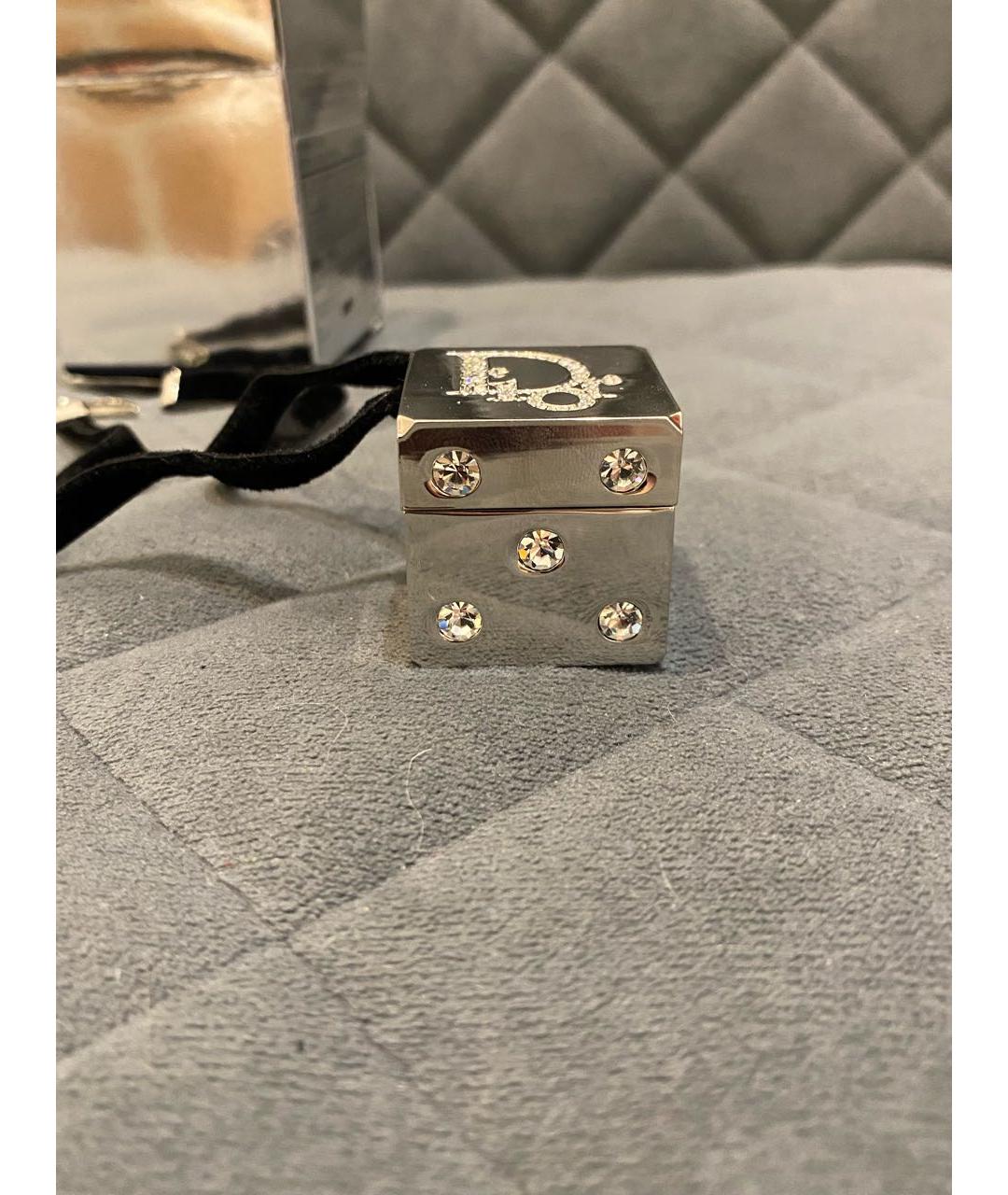 CHRISTIAN DIOR Серебрянный брелок, фото 2