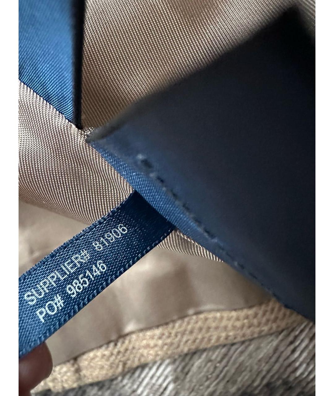 RALPH LAUREN Бежевый льняной жакет/пиджак, фото 8