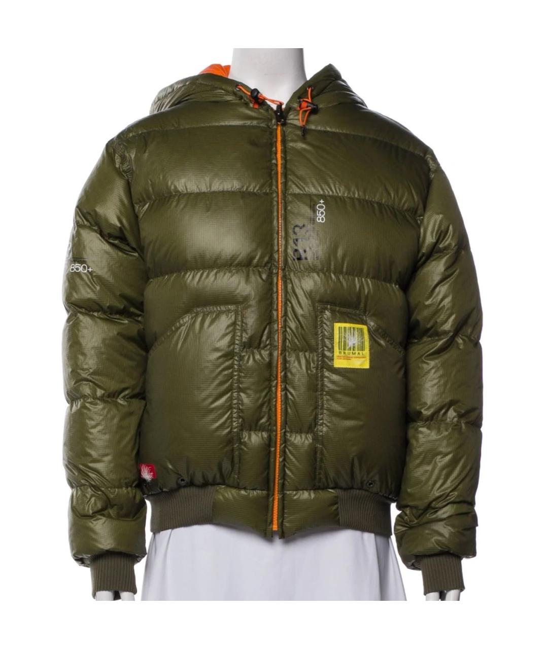 R13 Хаки пуховик, фото 7