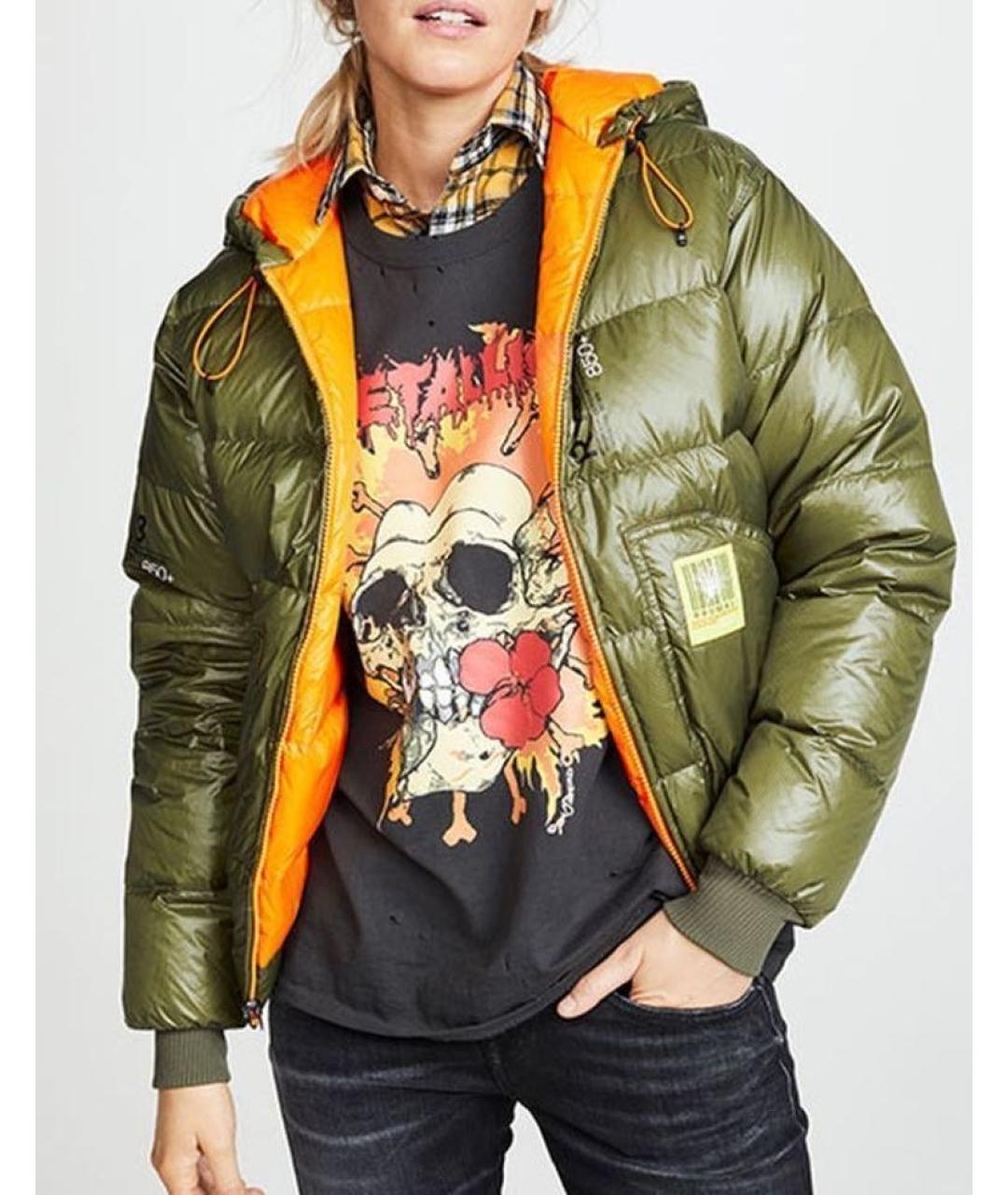 R13 Хаки пуховик, фото 5