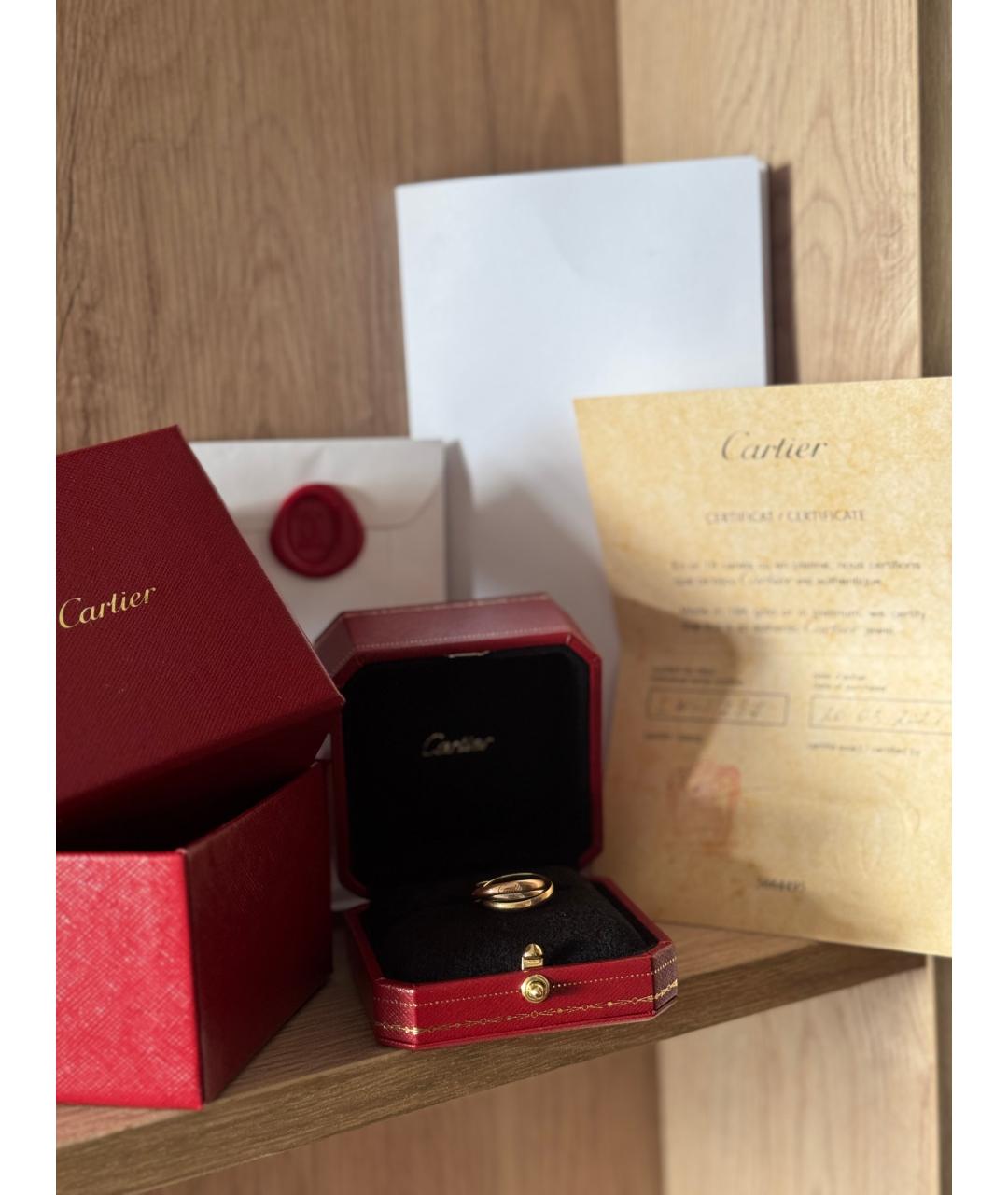 CARTIER Золотое кольцо из желтого золота, фото 2